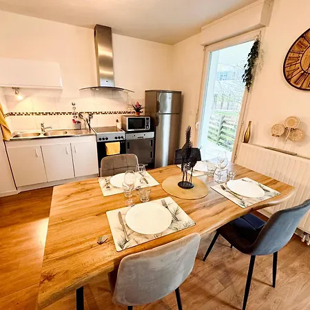Spacieux T3 - Lumineux - Ile De & Centre Avec Terrasse Et Parking Apartment Nantes