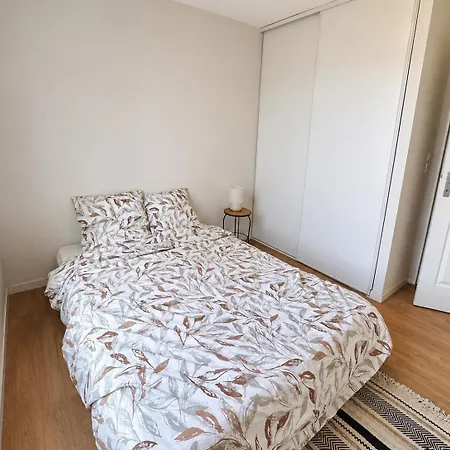 Apartment Spacieux T3 - Lumineux - Ile De & Centre Avec Terrasse Et Parking Nantes